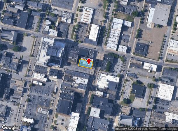 698 Main St, Buffalo, NY Parcel Map