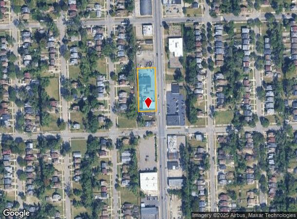  15735 Schaefer Hwy, Detroit, MI Parcel Map