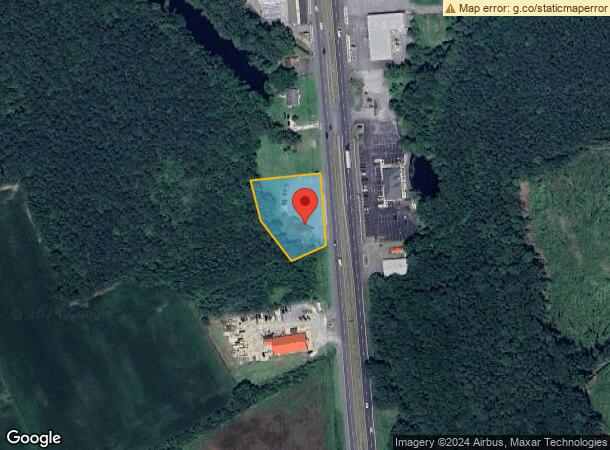  1511 Ocean Hwy, Pocomoke City, MD Parcel Map