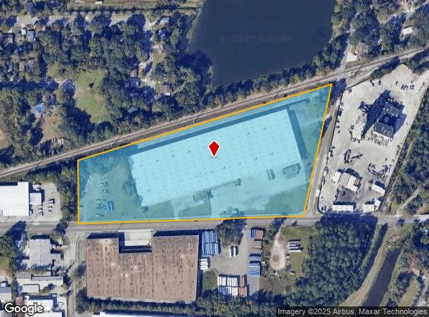  2101 W 33Rd St, Jacksonville, FL Parcel Map