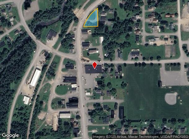1287 Main St, Washburn, ME Parcel Map