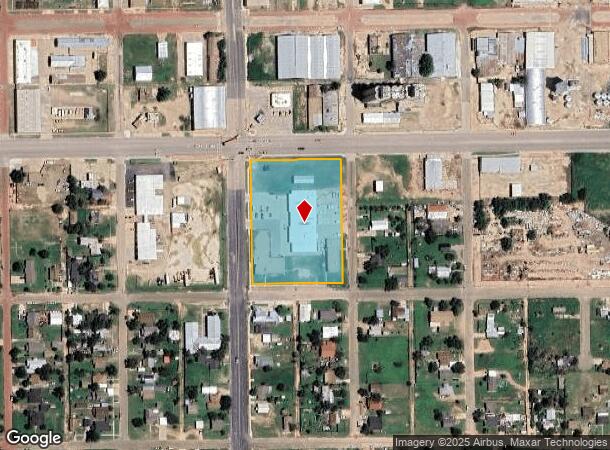  402 N Date St, Plainview, TX Parcel Map