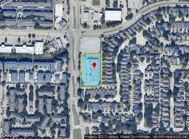  18918 Midway Rd, Dallas, TX Parcel Map