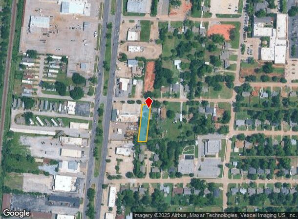  14 E 11Th St, Edmond, OK Parcel Map