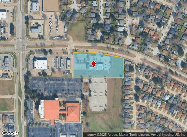  200 Se Green Oaks Blvd, Arlington, TX Parcel Map
