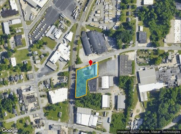  1219 W Ward Ave, High Point, NC Parcel Map