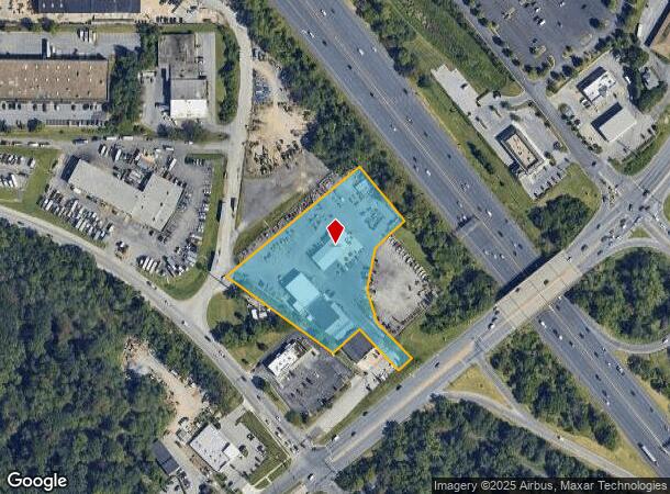 3828 Washington Blvd, Halethorpe, MD Parcel Map