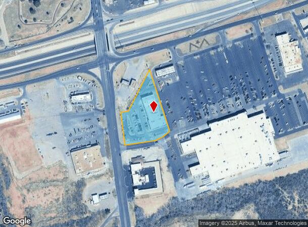  2503 S Gregg St, Big Spring, TX Parcel Map