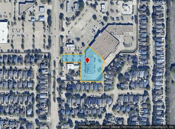  2035 W Mcdermott Dr, Allen, TX Parcel Map