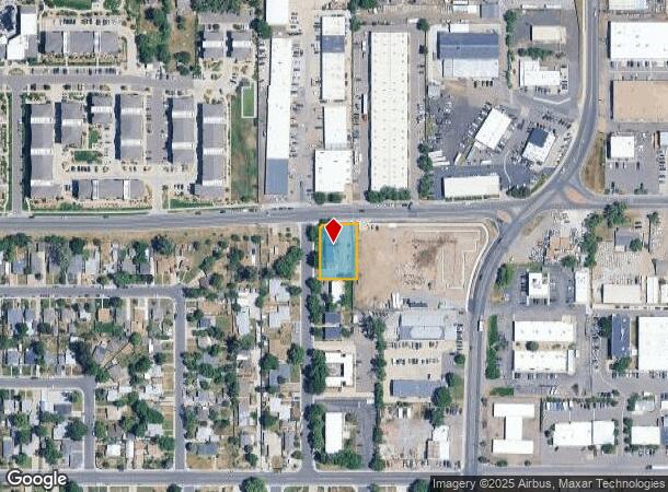  5562 Newland Way, Arvada, CO Parcel Map