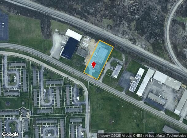 1021 E Wallace St, Fort Wayne, IN Parcel Map