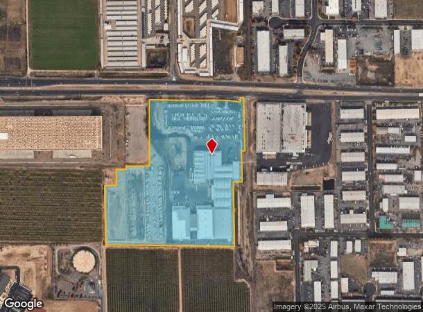 824 Kiernan Ave, Modesto, CA Parcel Map