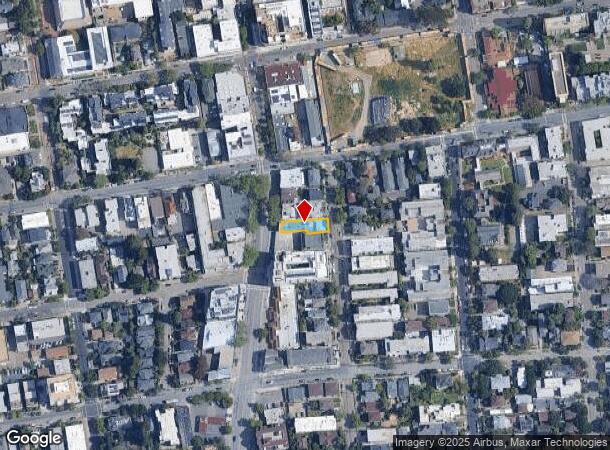  2512 Regent St, Berkeley, CA Parcel Map