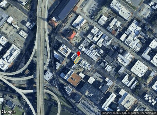  1707 E Main St, Richmond, VA Parcel Map