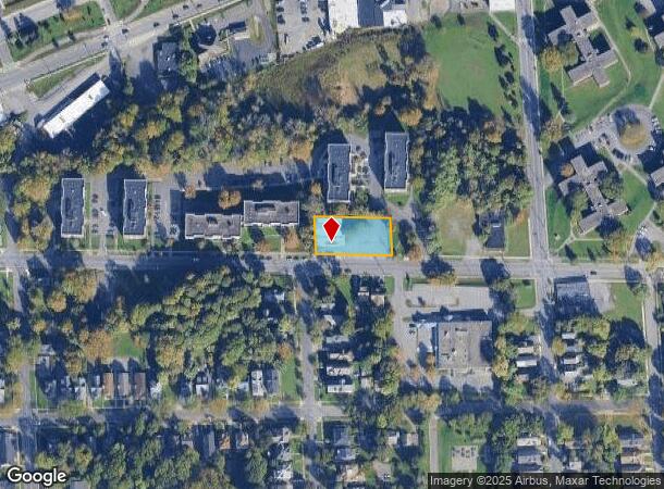  1909 E Fayette St, Syracuse, NY Parcel Map