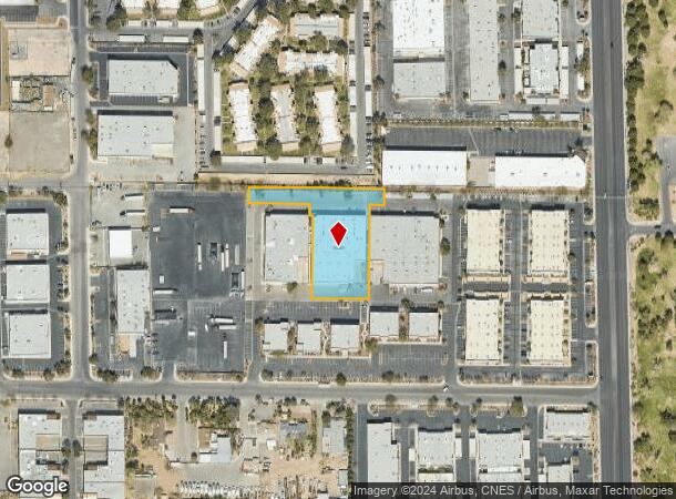  6713 S Eastern Ave, Las Vegas, NV Parcel Map