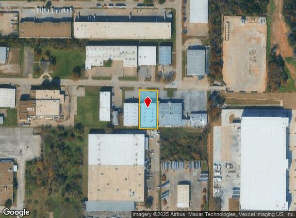 1030 Santerre St, Grand Prairie, TX Parcel Map