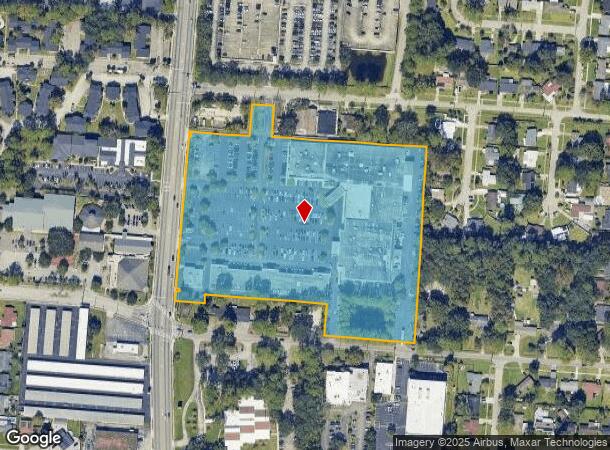  3901 University Blvd S, Jacksonville, FL Parcel Map