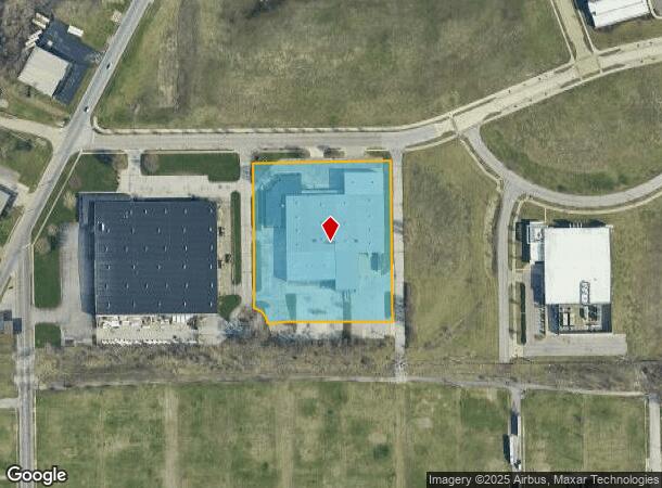  760 Cotter St, South Bend, IN Parcel Map
