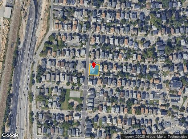  164 Chapin Ave, Providence, RI Parcel Map