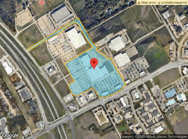  1683 E Broad St, Mansfield, TX Parcel Map