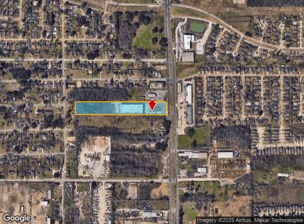 12812 Cullen Blvd, Houston, TX Parcel Map