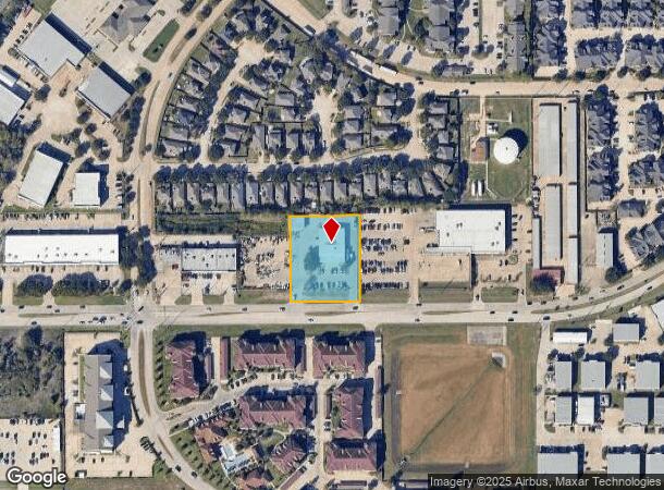 20202 Park Row Dr, Katy, TX Parcel Map