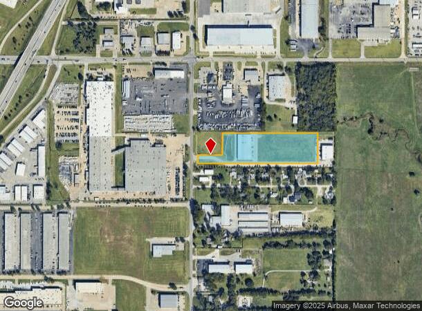  1331 N Garnett Rd, Tulsa, OK Parcel Map