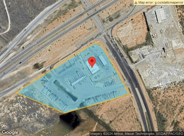  5900 E Interstate 20, Odessa, TX Parcel Map