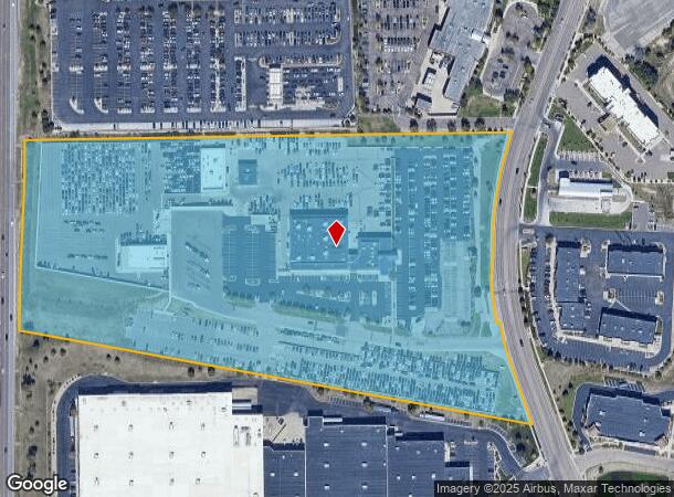 4010 Tutt Blvd, Colorado Springs, CO Parcel Map