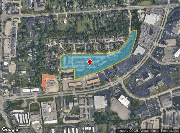 11540 Olde Gate Dr, Cincinnati, OH Parcel Map