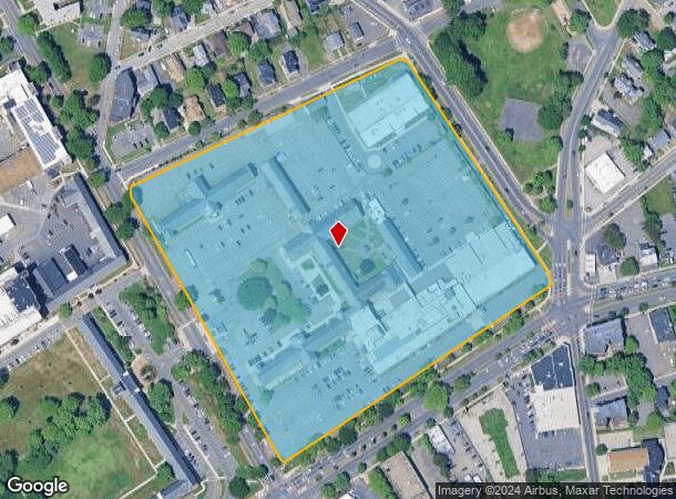  1 Federal St, Springfield, MA Parcel Map