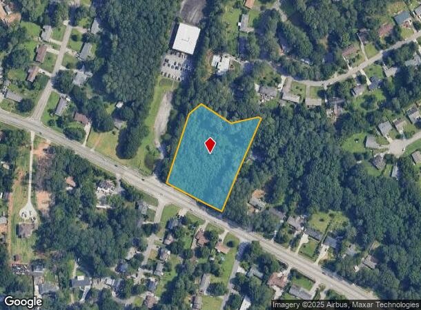 1002 Rockbridge Rd, Norcross, GA Parcel Map