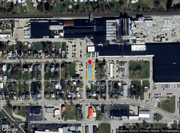 602 E North St, Winchester, IN Parcel Map