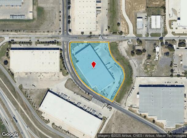  1310 Cornerway Blvd, San Antonio, TX Parcel Map