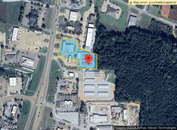  621 Highway 7 S, Holly Springs, MS Parcel Map