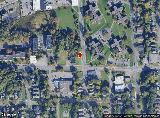  1965 E Fayette St, Syracuse, NY Parcel Map