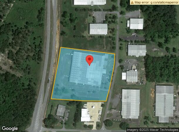  105 Genesis Pky, Thomasville, GA Parcel Map