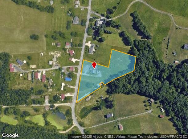 1358 Rolling Acres Rd, New Cumberland, WV Parcel Map