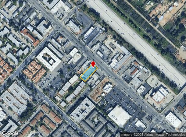  13886 Foothill Blvd, Sylmar, CA Parcel Map