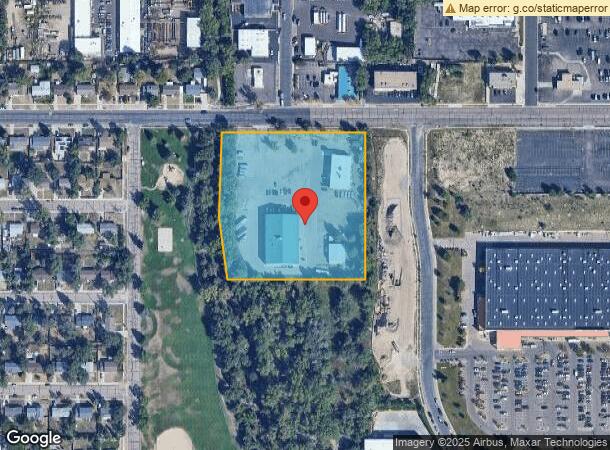  3639 E Bijou St, Colorado Springs, CO Parcel Map