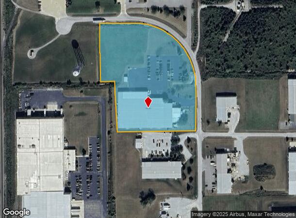 1580 Baker Dr, Ossian, IN Parcel Map