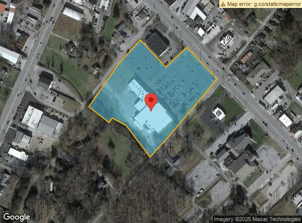  922 Hillsboro Blvd, Manchester, TN Parcel Map