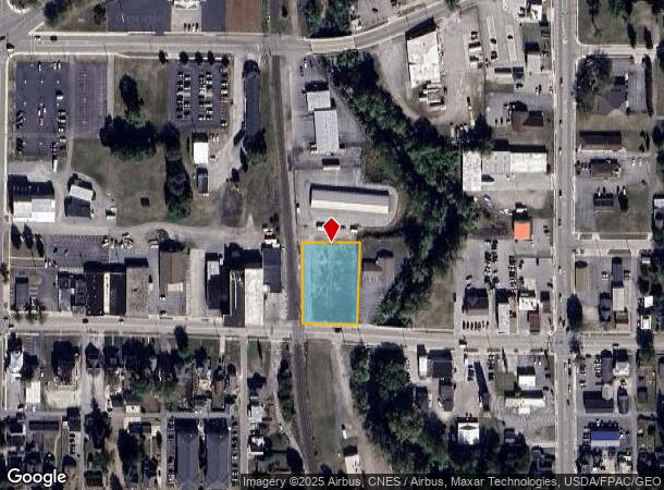  410 E Sandusky St, Findlay, OH Parcel Map