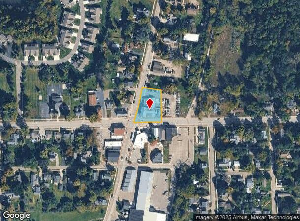  1 E High St, Metamora, MI Parcel Map