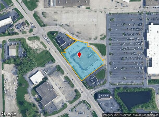 4525 Lafayette Rd, Indianapolis, IN Parcel Map