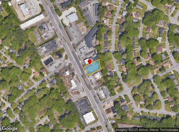 10744 Jefferson Ave, Newport News, VA Parcel Map