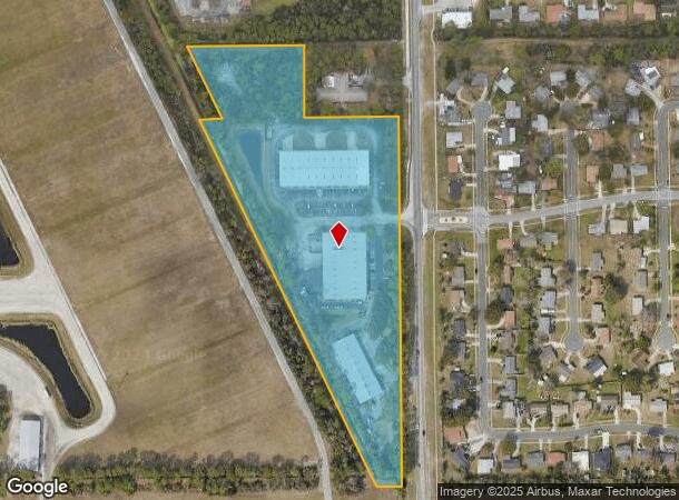  910 Jimmy Ann Dr, Daytona Beach, FL Parcel Map