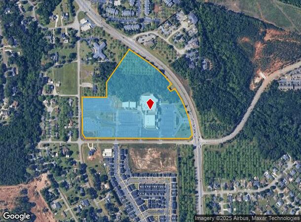 1040 S Houston Lake Rd, Warner Robins, GA Parcel Map