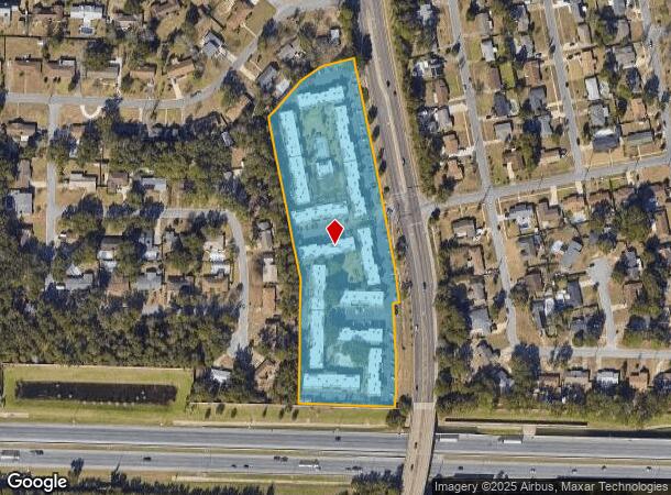  7601 N 9Th Ave, Pensacola, FL Parcel Map